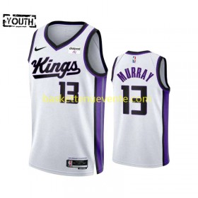 Maillot Basket Sacramento Kings Keegan Murray 13 Nike ASSOCIATION EDITION 2023-2024 Blanc Swingman - Enfant